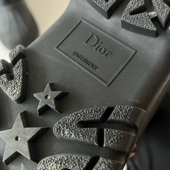 Dior D-Venture Camo Nylon / Rubber Lace Up Boots - Picture 7 of 7